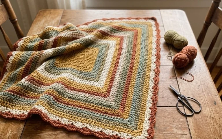10 Easy Crochet Edgings and Blanket Borders: Free Patterns