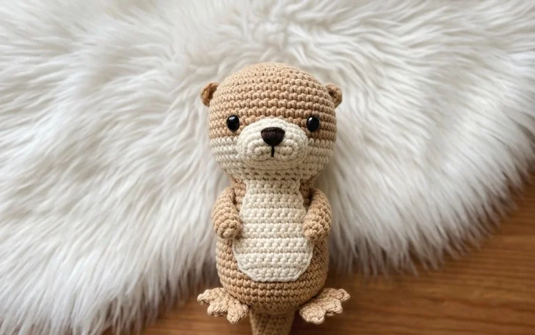 Easy Amigurumi Otter: Free Crochet Pattern (Step-by-Step)