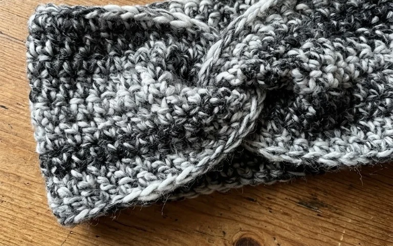 Super Easy Chunky Crochet Ear Warmer Pattern