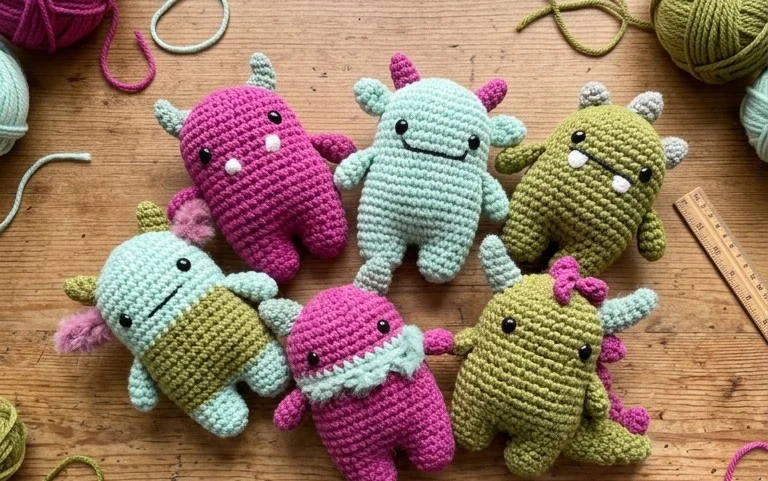Easy Amigurumi Monster Free Crochet Patterns to Make