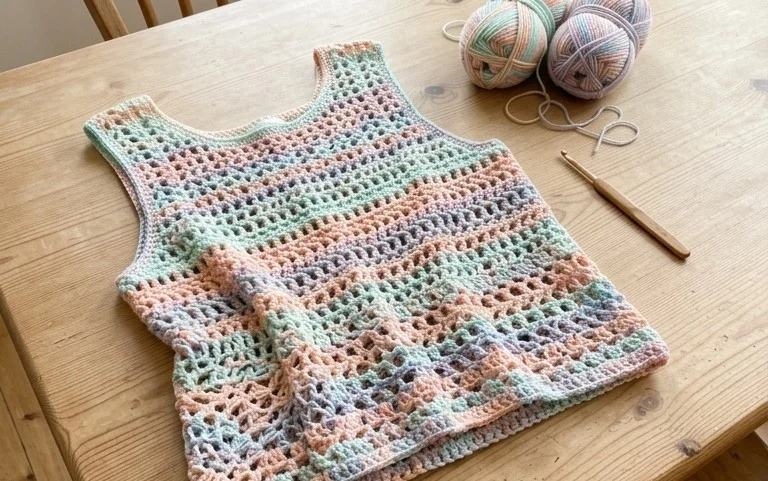 10 Easy Loose Crochet Summer Tops Free Pattern Projects
