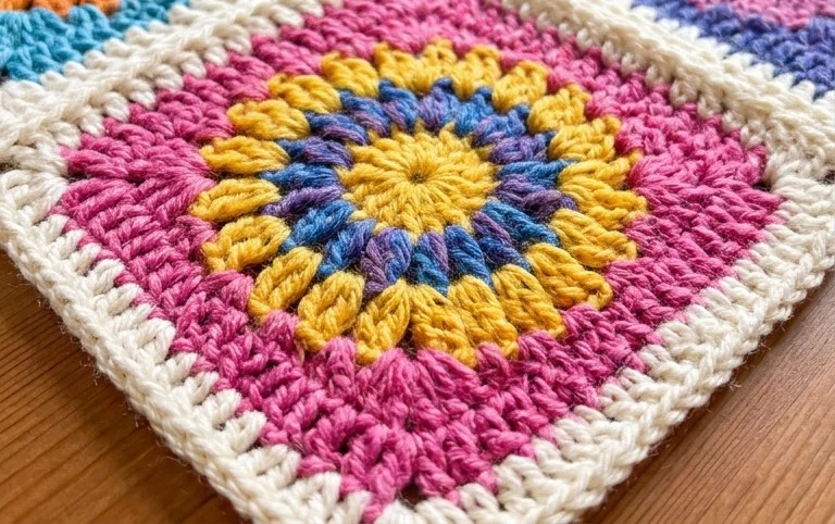 Sunburst Granny Square Patterns: 9 Free Designs